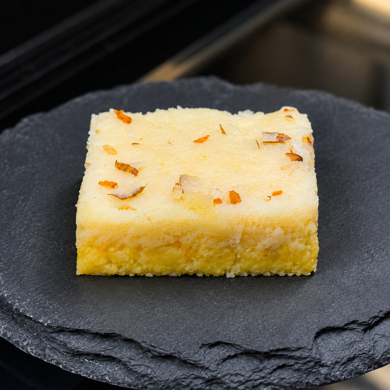 Coconut Safran Barfi