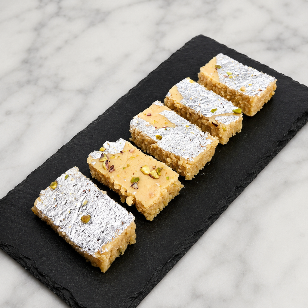 Roasted Khoya Barfi